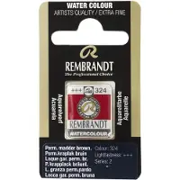 Taidepiste Rembrandt akvarelli 324 Permanent Madder Brownish - 1/2 nappi