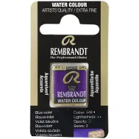 Taidepiste Rembrandt akvarelli 548 Blue Violet - 1/2 nappi