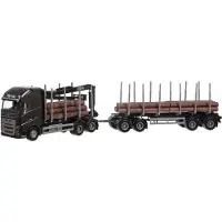 Emek Volvo FH16 tukkirekka perävaunulla (1:25),