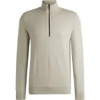 BOSS for man. 50527585 Jersey Kanobix beige (S), Casual, Cotton, Long sleeve