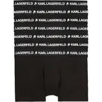 Karl Lagerfeld Bokserishortsit musta / valkoinen