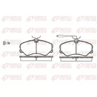 REMSA Jarrupalat Etu, 0261.02 - Fiat - Ducato. Peugeot - J5. Citroen - C25