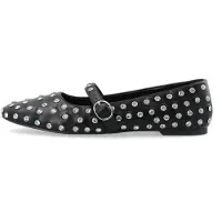 Bianco Fall Simili Mary Jane #P - Black - 37