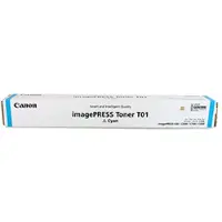 Canon T01-laservärikasetti, syaani