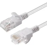Microconnect Cat6a U/UTP RJ45 10m -verkkokaapeli, valkoinen