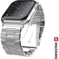 Swissten Apple Watch 42-44mm teräsranneke