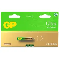 GP ULTRA ALKALINE AAA/LR03 Battery. 12-Pack (W128778068)