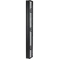 APC VALUELINE, VERTICAL CABLE MANAGER FOR 2 & 4 POST RACKS, 84"H X 6"W, SINGLE-SIDED WITH DOOR (AR8715)