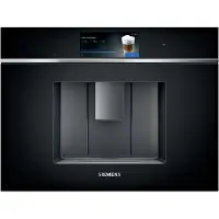 Siemens CT718L1B0 iQ700 Täysautomaattinen integroitu espressokeitin, musta