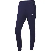 Puma Treenihousut Teamgoal Casuals - Navy/valkoinen, koko Large
