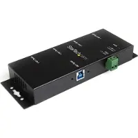 StarTech.com STARTECH Industrial USB 3.0 -keskitin - 4 porttia - Kiinnitettävä - Keskitin (keskitin) - 4 x SuperSpeed USB 3.0 - Pöytätietokone