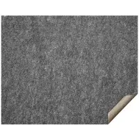 Vevor - Liukumaton maton alusta - Suojaava ja pehmustettu maton alusta - 8' x 10' - 6 mm paksu - Kaksipintainen - Polyesterihuopa + lateksi - Harmaa - 7-8㎡ alueen maton pehmuste, turvallinen kaikille