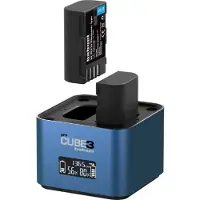 Hähnel Procube 3 Twin akkulaturi, Panasonic