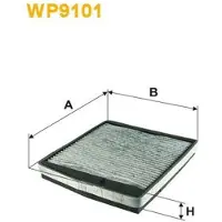 WIX FILTERS Suodatin, sisäilma WP9101