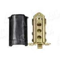 AIC door check with housing