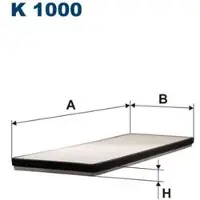 FILTRON Suodatin, sisäilma K 1000