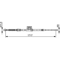 Bosch Vaijeri, seisontajarru 1 987 482 644