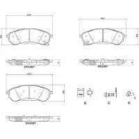 Brembo Jarrupalasarja (4kpl), levyjarru P 24 235