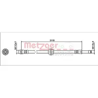 METZGER AUTOTEILE Jarruletku 4112063