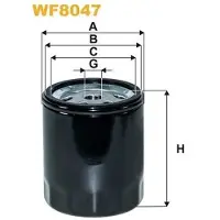 WIX FILTERS Polttoainesuodatin WF8047