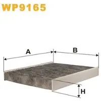 WIX FILTERS Suodatin, sisäilma WP9165