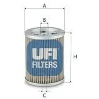 Ufi Polttoainesuodatin 26.719.00