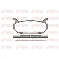 REMSA Jarrupalat Taka, 0416.00 - Mazda - 626, Xedos, Mx-6. Ford - Probe