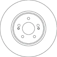 TRW Jarrulevy (1kpl) DF6829S