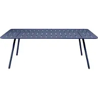 Fermob Luxembourg ruokapöytä 100x207 cm Deep blue