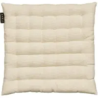 Linum Pepper Seat Cushion - Cream - 40X40X3CM