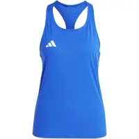 Adidas Urheilutoppi 'Adizero Essentials' kuninkaallisen sininen / valkoinen