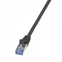 Logilink 20m Cat7 S/FTP, 20 m, Cat7, S/FTP (S-STP), RJ-45, RJ-45, Musta (CQ4113S)