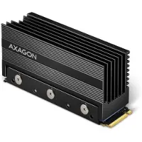 Axagon Passiivinen XL-alumiinijäähdytin M.2 2280 SSD-levylle, musta