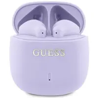 GUESS Printed Classic Logo TWS langattomat kuulokkeet - violetti