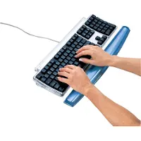 Fellowes CRYSTAL KEYBOARD WRIST REST (9113709)