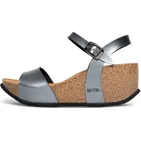 Bayton Sandaalit 'Maya' hopeanharmaa