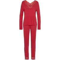 LASCANA Pyjama punainen