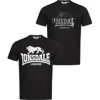 Lonsdale Kelso Lyhythihainen T-paita 2 Yksiköt