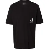 Armani Exchange for man. XM000366AF12308UC001 Relax T-shirt black (XXL), Casual, Cotton, Short sleeve