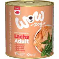 Wow 24 x 800 g säästöpakkaus lohi Adult koiran märkäruoka