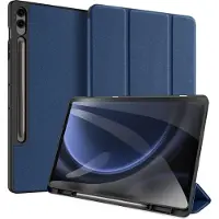 DUX Samsung Galaxy Tab S9 FE+ Domo Tri-Fold Smart Lompakkokotelo - Sininen