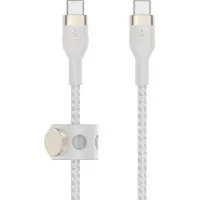 Belkin Components BOOSTCHARGE Pro Flex USB-C to USB-C 60W Cable 2.0m Braided White
