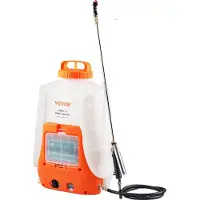 Vevor akkukäyttöinen reppusumutin 4 gall tankki 0-90 PSI säädettävä paine