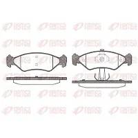 REMSA Jarrupalat Etu, 0285.30 - Ford - Ka