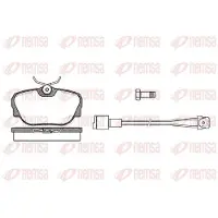REMSA Jarrupalat Etu, 0296.02 - BMW - E30, Z1