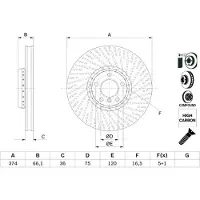 Bosch Jarrulevy (1kpl) 0 986 479 E63