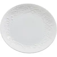 Homla Jälkiruokalautanen SYLIA White Ornament, 21 cm