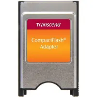 Transcend CF to PCMCIA Adapter - CompactFlash-sovitin PC Card/PCMCIA-väylään