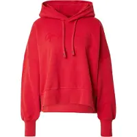G-Star G-Script Oversized Hooded Sweater - Red - Women