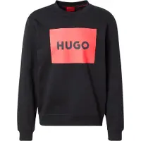 HUGO for man. 50467944 Duragol sweatshirt black (M), Casual, Cotton, Long sleeve, Sustainable